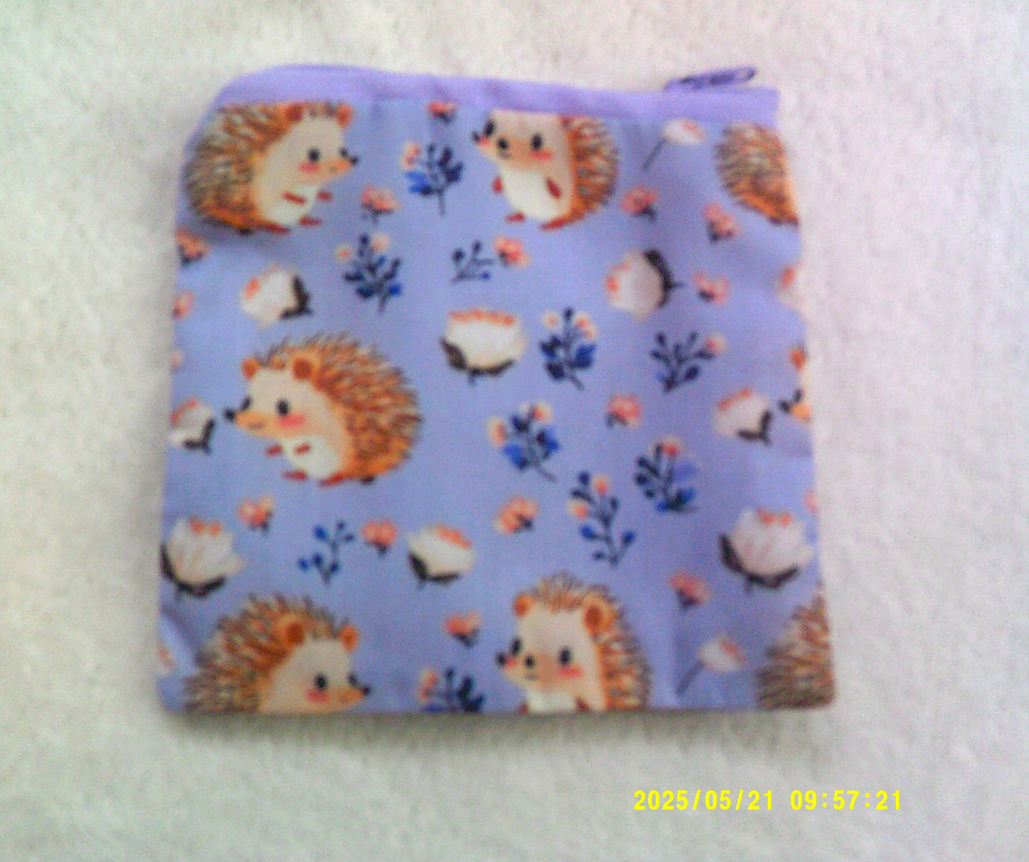 Coin purse , Hedgehogs