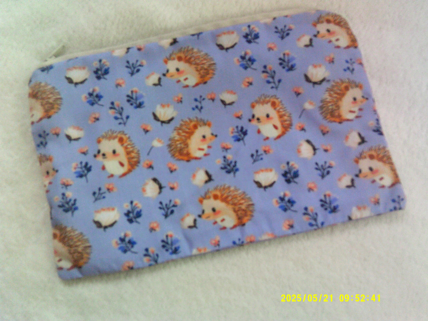Zipper pouch, Cute Hedgehogs