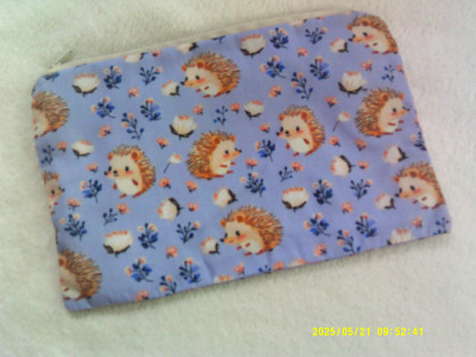 Zipper pouch, Cute Hedgehogs