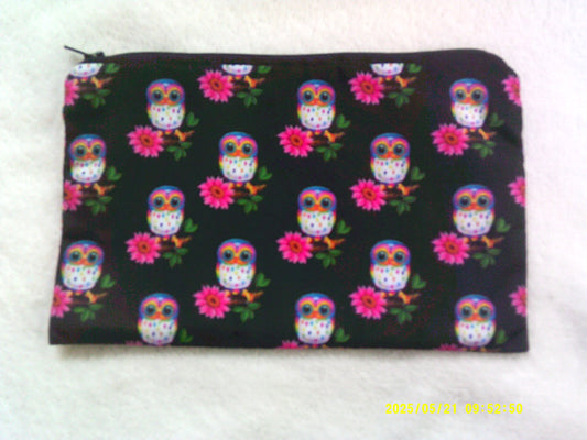 Zipper pouch, Multicoloured Owls