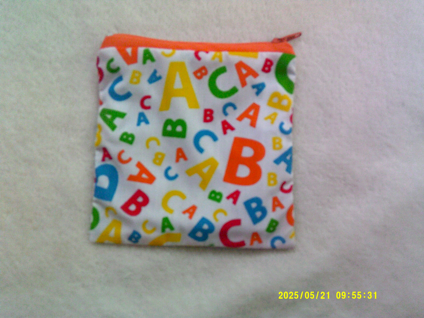 Coin purse , A,B,C, White