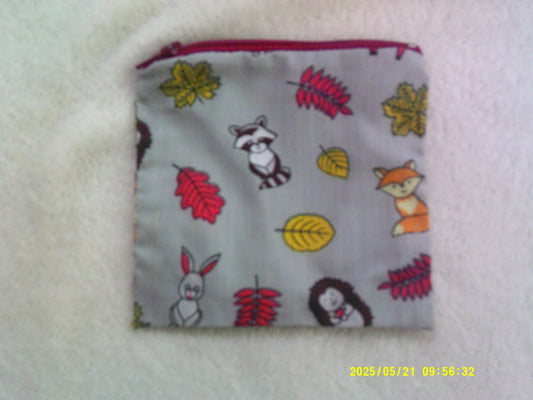 Coin purse , Forest creatures