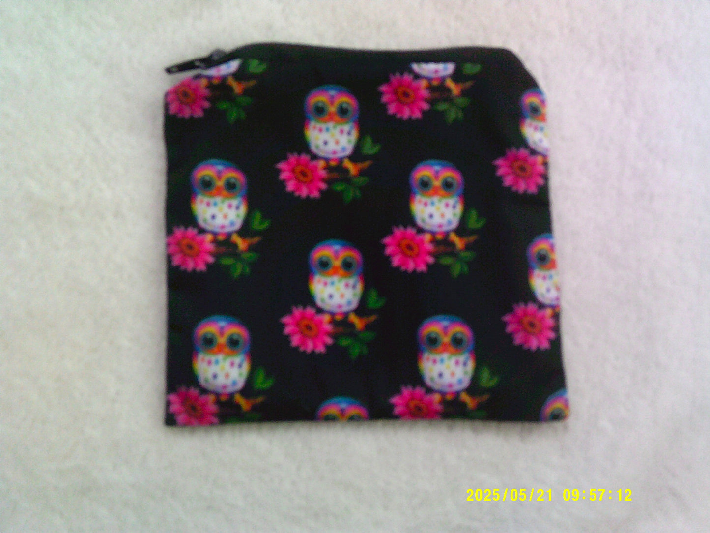Coin purse , Multicoloured Owls
